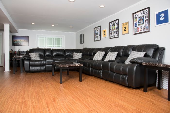 Renovate your basement and get your man cave.