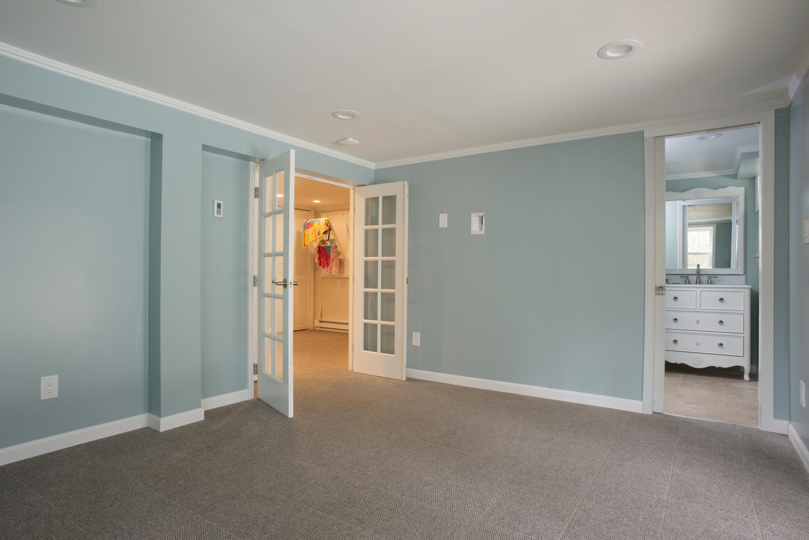 Basement Wood Flooring installed in Gardner, Massachusetts